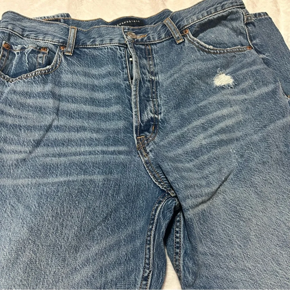 Aeropostale 90s Super High-Rise Straight Jeans Size 14